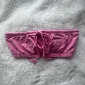 Pink crop top (FOREVER 21)